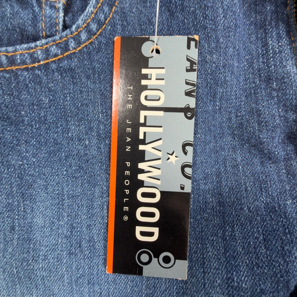 Hollywood Y2K Jeans Women 26 Blue Cotton Deadstock New With Tags - take2supply