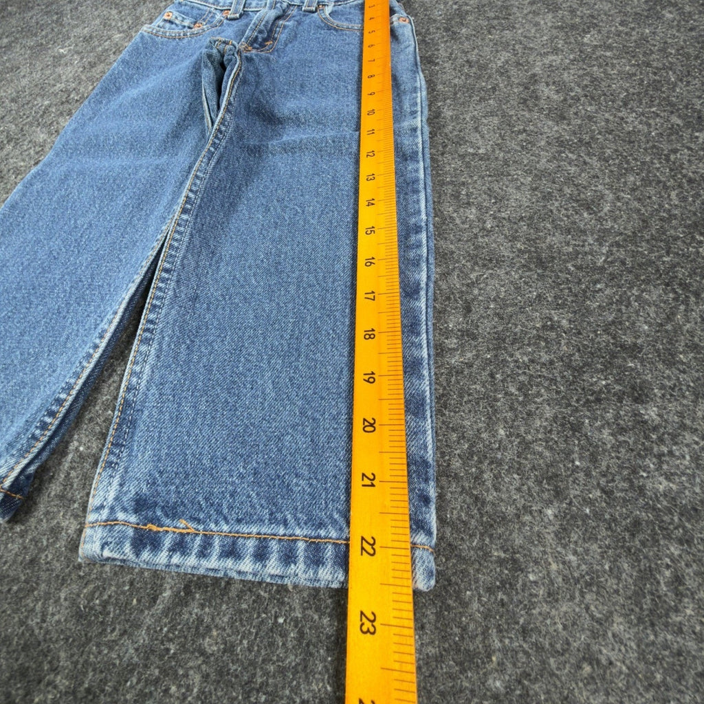 Levi's Vintage 90s Boys 4 Regular 550 Relaxed Fit Jeans Blue Denim NWT