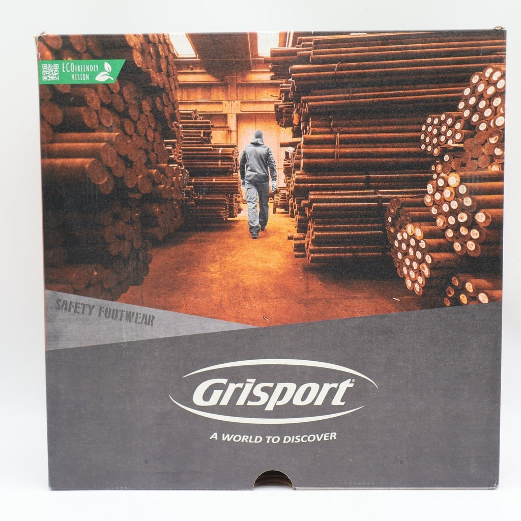 Grisport BOA Wolf Safety Boots Mens 12 Brown Waterproof Vibram Composite Toe 6in