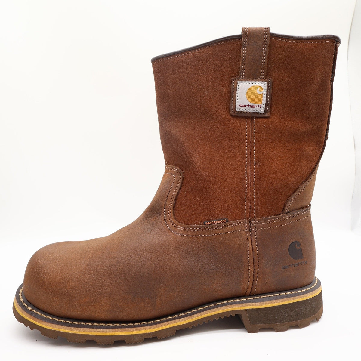 Carhartt Modern Work Boots Mens 12 M Brown Leather Safety Composite Toe NWT - take2supply