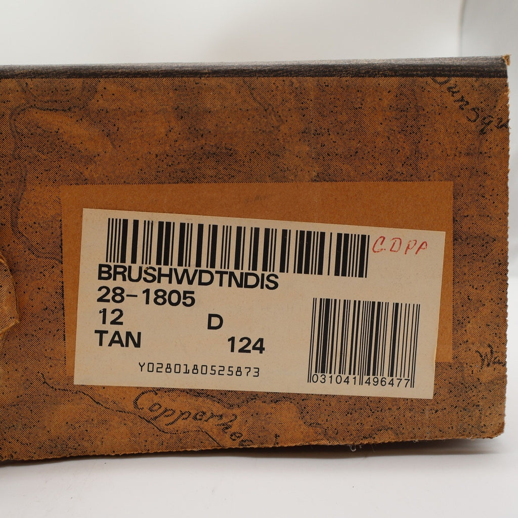 Laredo Brushwood 1805 Tan Leather Western Cowboy Boots Men's 12D NWT