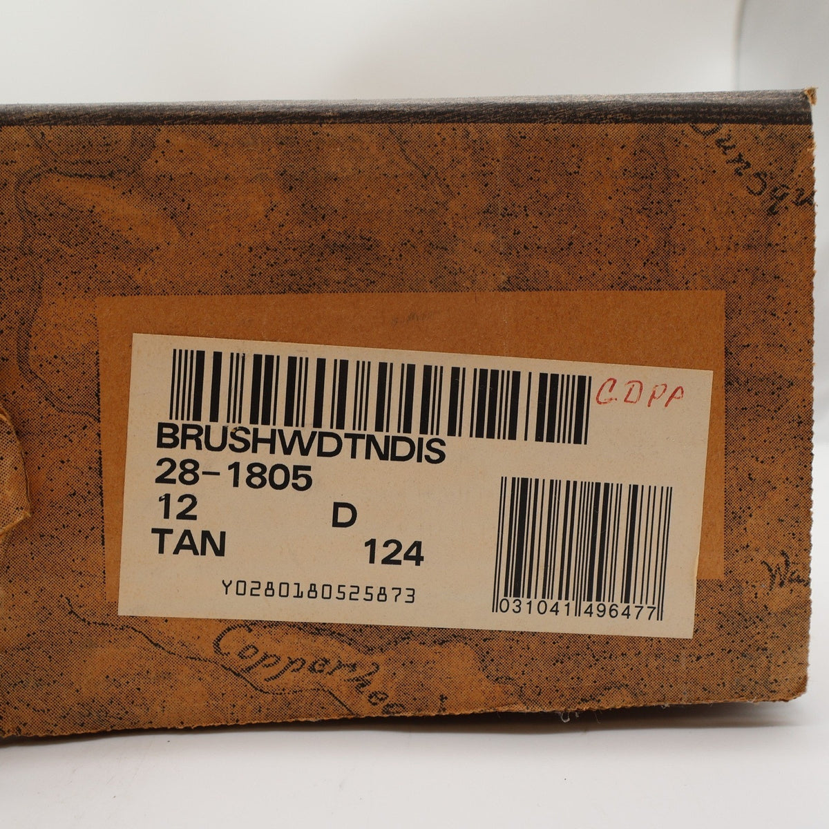 Laredo Brushwood 1805 Tan Leather Western Cowboy Boots Men's 12D NWT