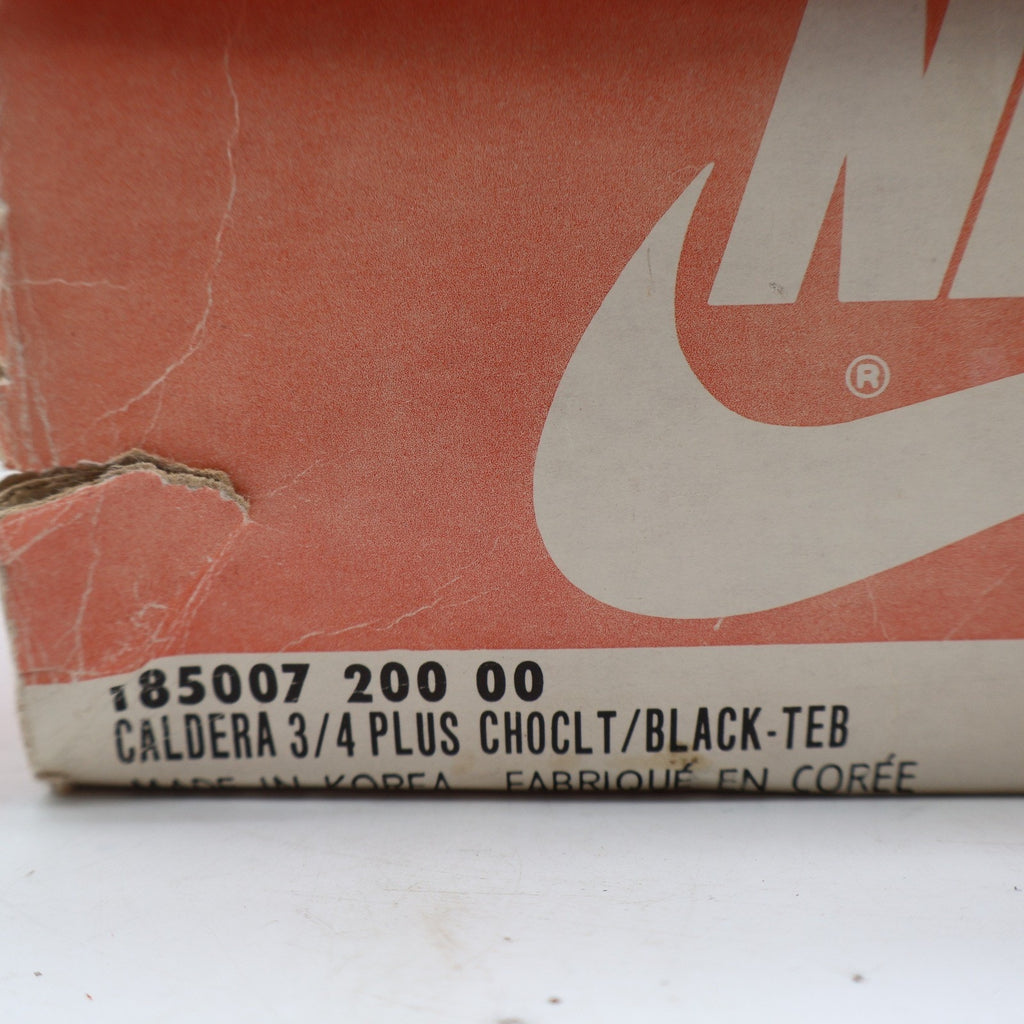 Vintage 1992 Nike Caldera 3/4 Plus Chocolate Suede Hiking Boots Men's 7 Deadstock