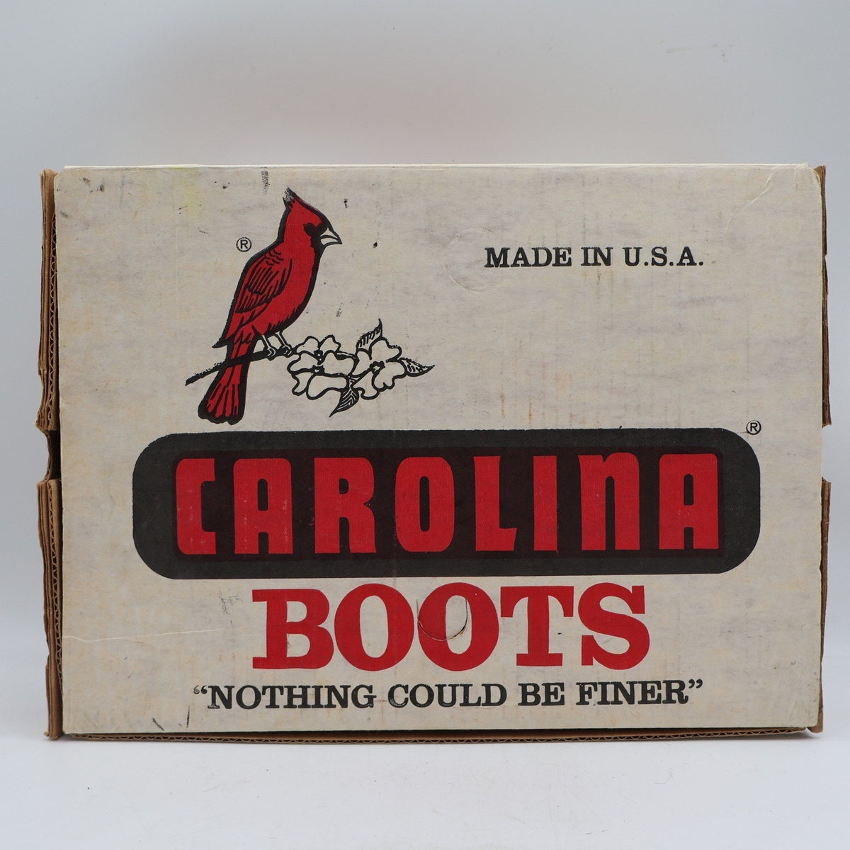 Carolina 849 Work Boots Mens 10.5 D Vintage Made in USA Black Leather Deadstock