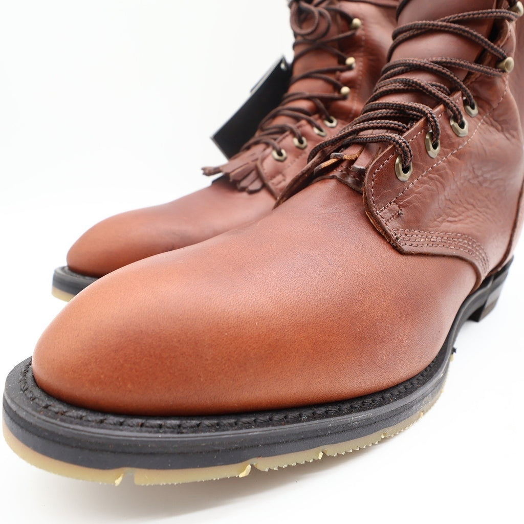 Double-H Vintage 90s Packer Boots Mens 11 D Brown Leather Gore-Tex USA NWT Box