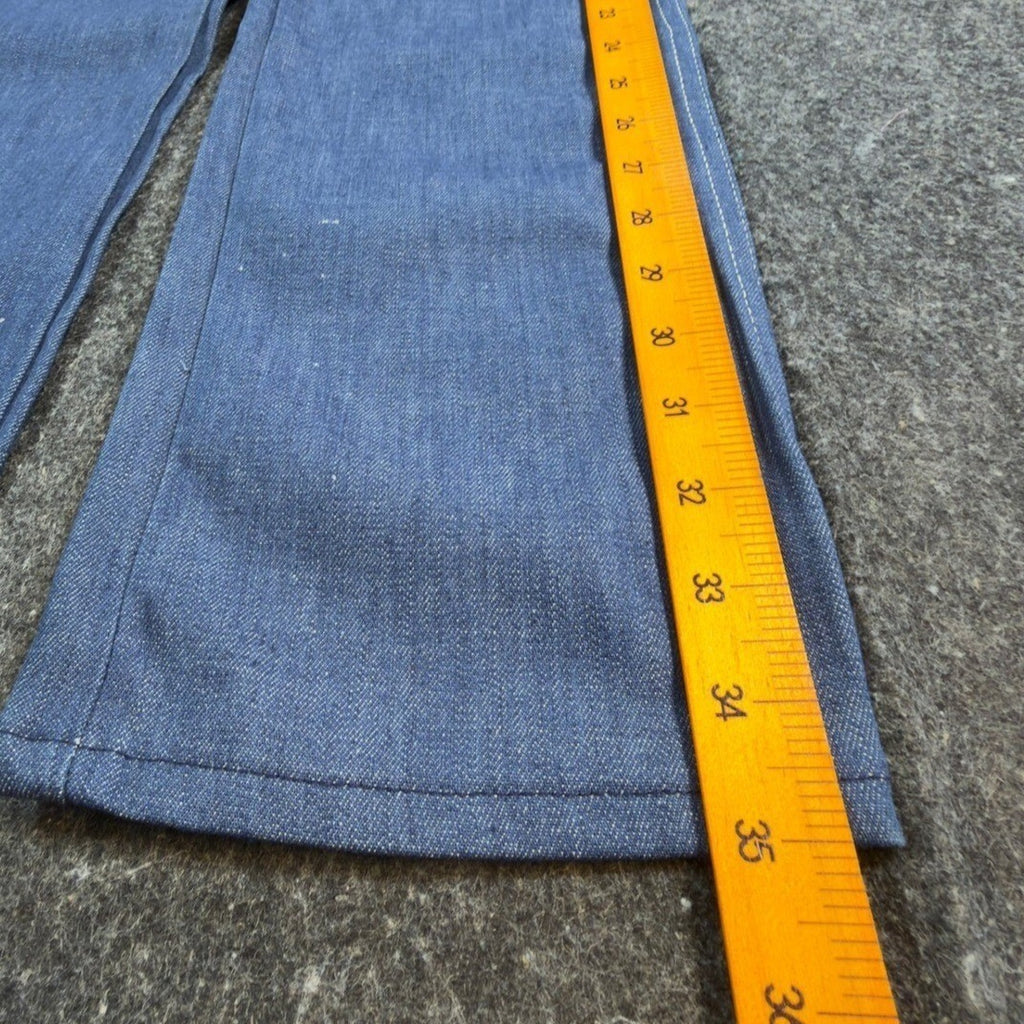 Vintage Young Maverick Western Jeans Kids 7 Regular Blue Denim USA NWT