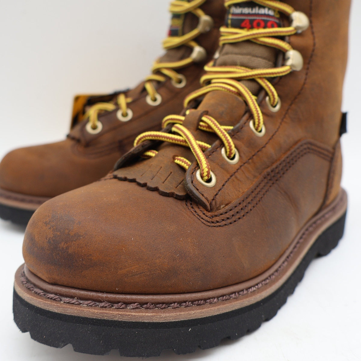 Georgia Boot G2048 Kids 2.5M Waterproof 400g Thinsulate Insulated Tan Work Boots