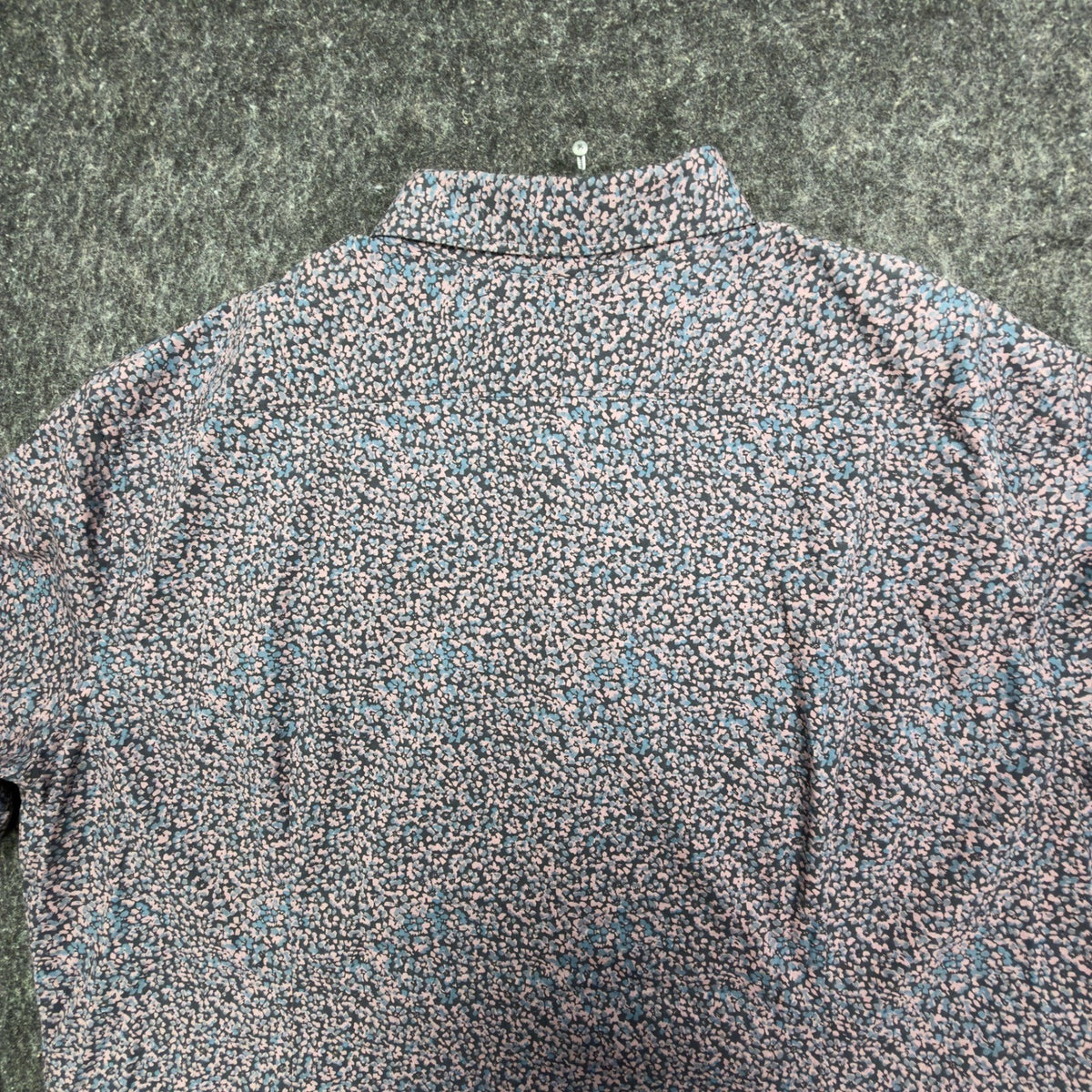 Dockers Button Up Shirt Mens XXL Navy Pink Floral Smart 360 Flex Slim Fit NWT