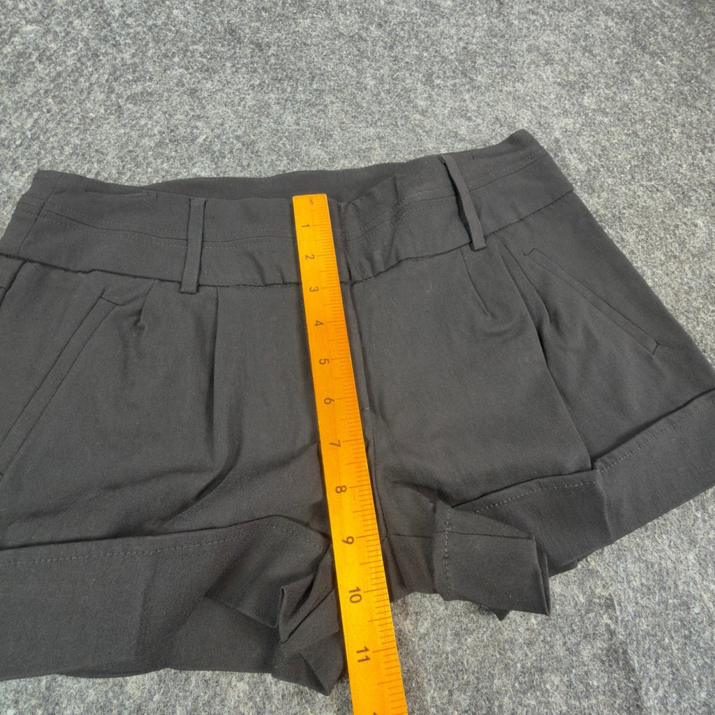 My Michelle Dress Shorts NWT Womens 9 Black Cuffed Trouser Stretch