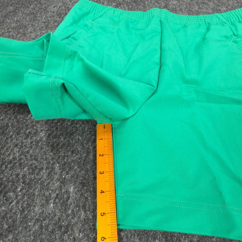 Levi's Vintage 80s Shorts Girls 14 Green Cotton Blend Deadstock NWT USA Made - take2supply
