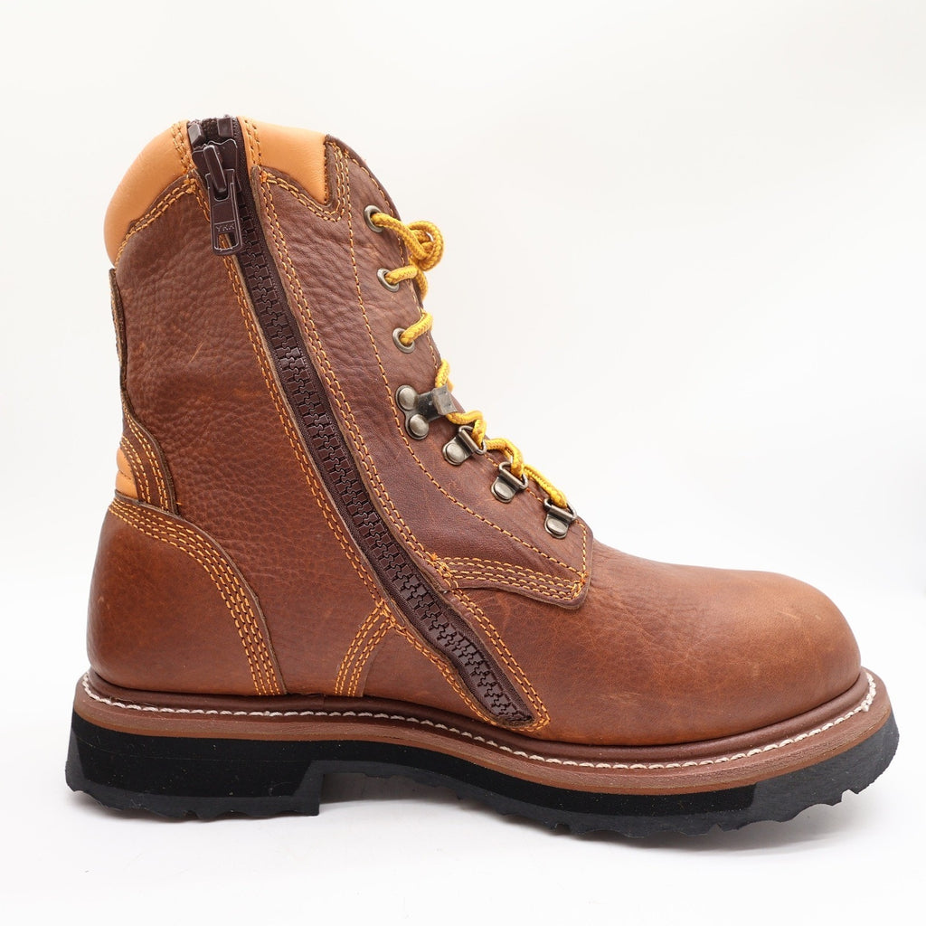 Dan Post Modern Waterproof Work Boots Mens 10.5 D Brown Leather NWT - take2supply