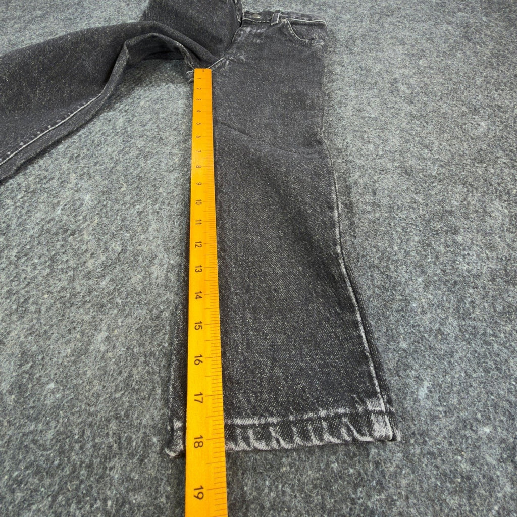Vintage Lee Boys 5 Regular Riders Black Acid Wash Straight Leg Jeans NWT USA