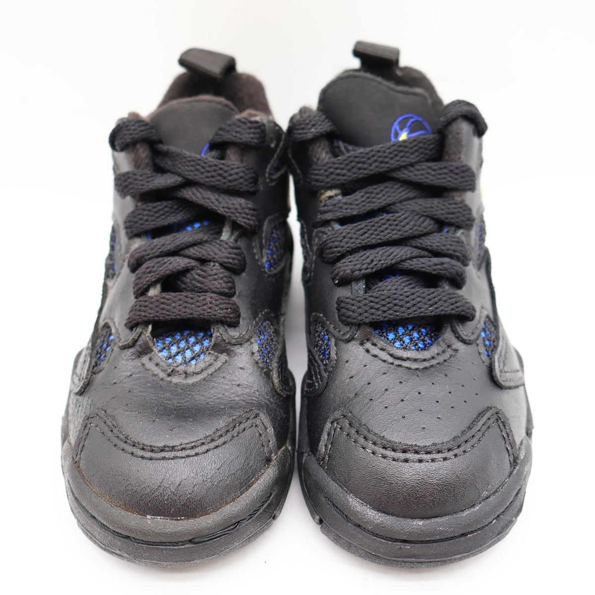 Nike Kid Straight BP Sneakers Size 8.5C Vintage 90s Royal Blue Black 151087-401