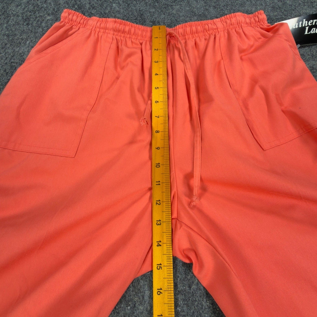 Southern Lady Vintage 90s Shorts Womens L Orange Cotton Blend NWT - take2supply