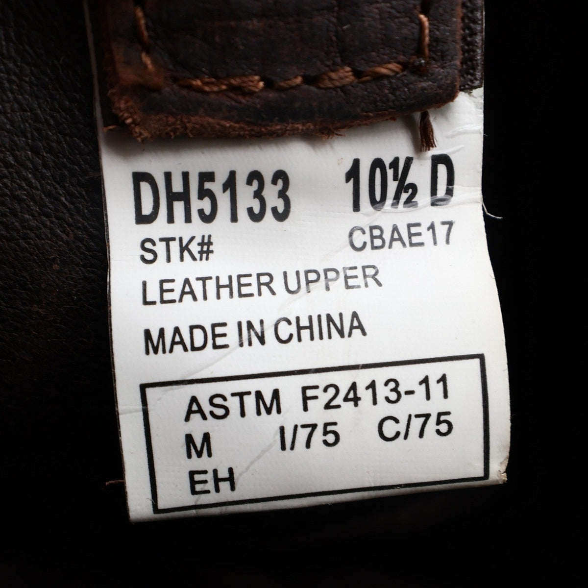 Double-H Modern Roper Boots Mens 10.5 D Brown Leather Composite Toe DH5133 NWT