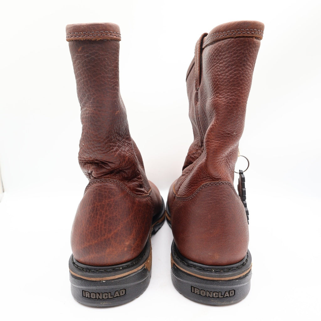 Rocky IronClad 5685 10-Inch Waterproof Pull-On Work Boots Men's 13M Brown NWT
