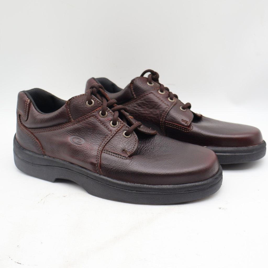 Vintage 90s Dexter Aspen C260-2 Walnut Tumbled Leather Oxfords Men's 10.5M USA Deadstock