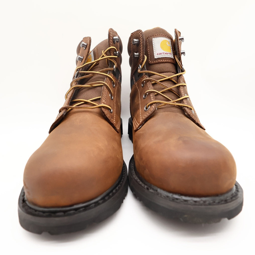 Carhartt Mens Modern 6 Inch Leather Soft Toe Work Boots Brown 11 M NIB CMW6174 - take2supply