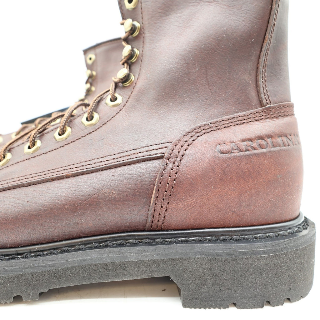 Carolina 8010 Work Boot Mens 9 Brown Briar Retro Leather NWT Electrical Hazard
