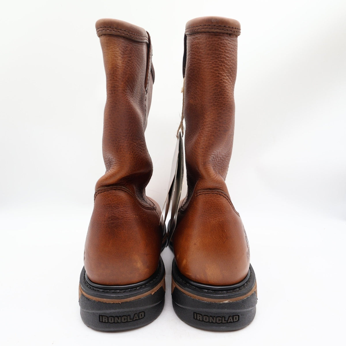 Rocky IronClad 11-Inch Waterproof Tan Leather Wellington Work Boots Men's 11M NWT