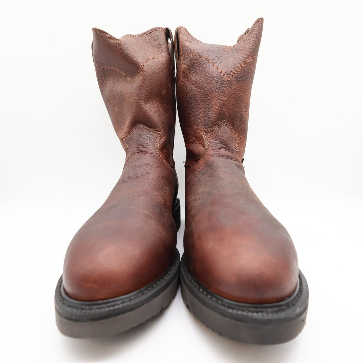 Justin Conductor 4765 Briar Steel Toe Pull-On Work Boots Men's 13D NWT