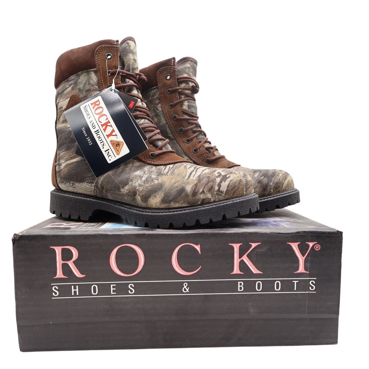 Rocky 944 WildCat 8" Hunting Boots Mens 9 MW Camo GORE-TEX NWT