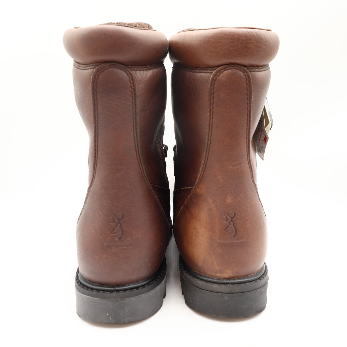Browning 30203 Hunting Boots Mens 12 Red Brown Leather Waterproof NWT