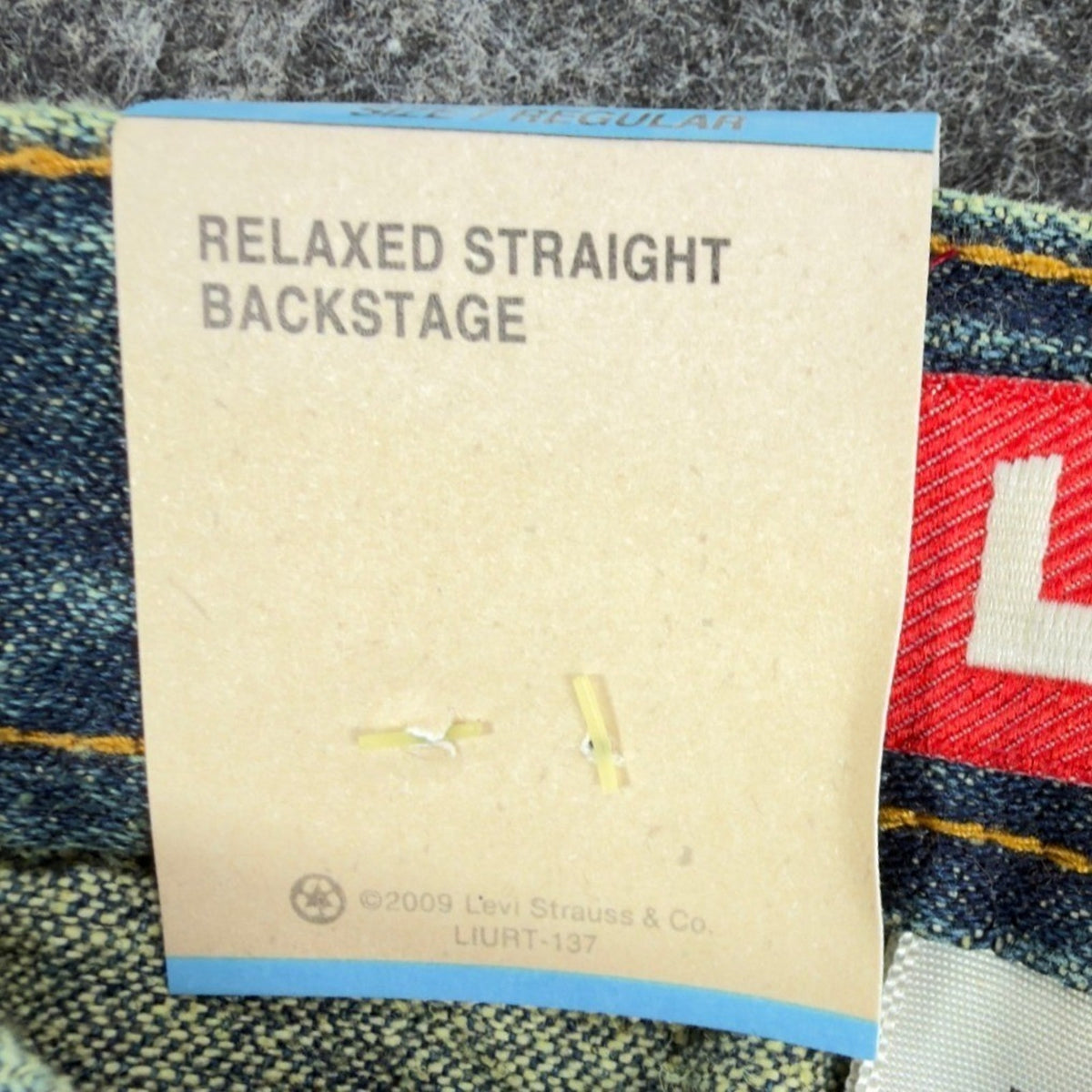 Levi's Y2K 549 Relaxed Straight Jean Shorts Boys 7 Reg Blue Denim NWT