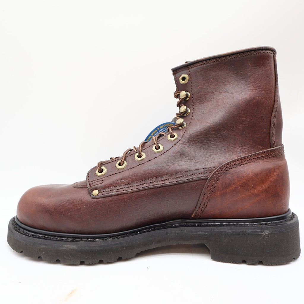 Carolina 8010 Work Boot Mens 9 Brown Briar Retro Leather NWT Electrical Hazard