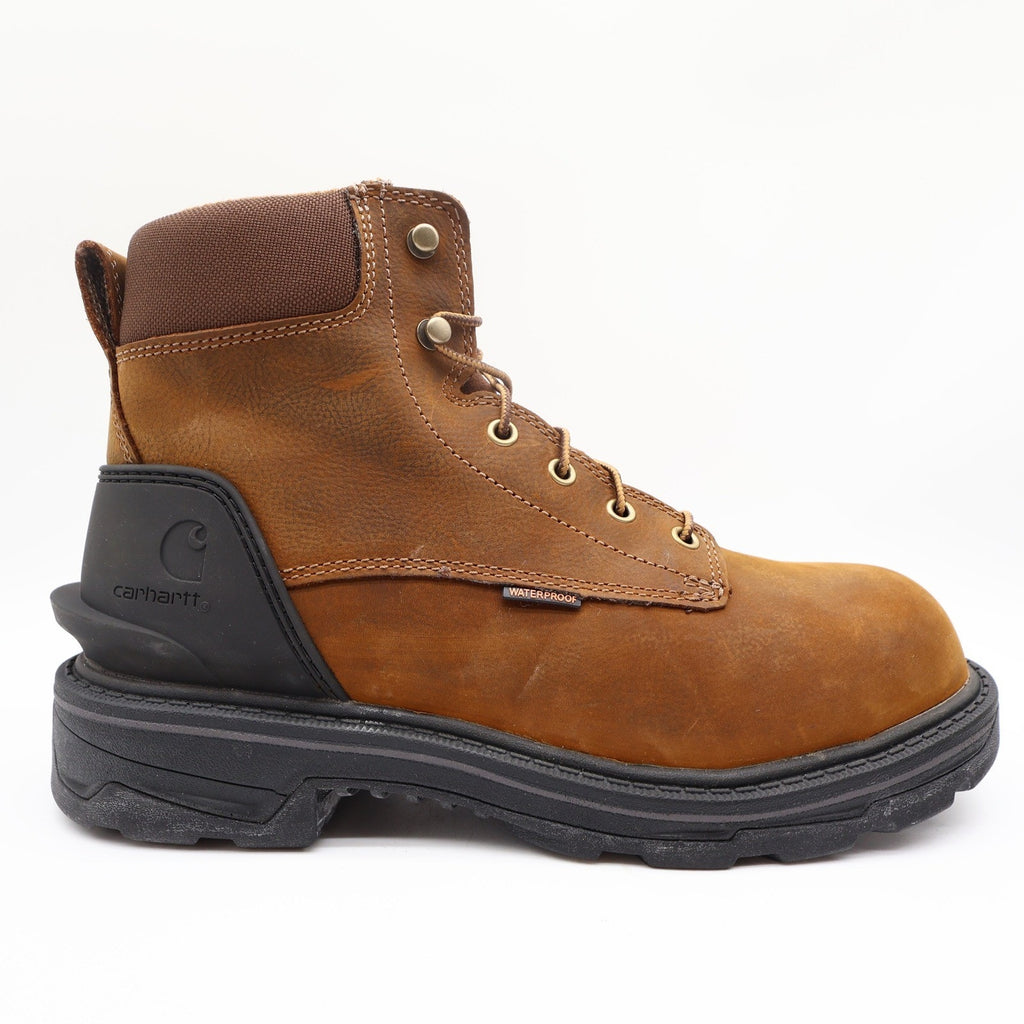 Carhartt Modern Ironwood Alloy Toe Work Boot Mens 10.5 Brown Leather New - take2supply