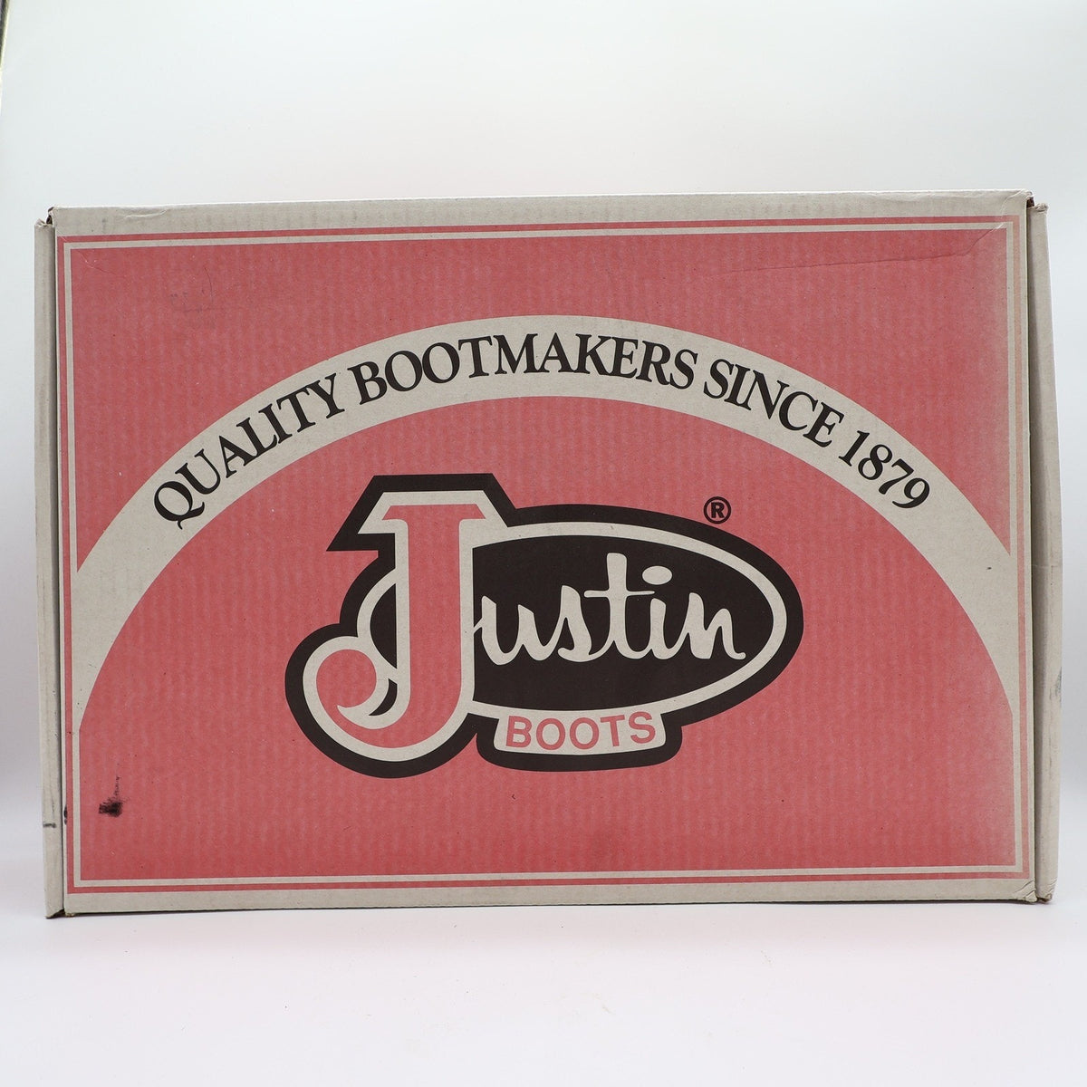 Justin 2417 Cowboy Boots Mens 9 D Coffee Saltillo Brown Leather NWT