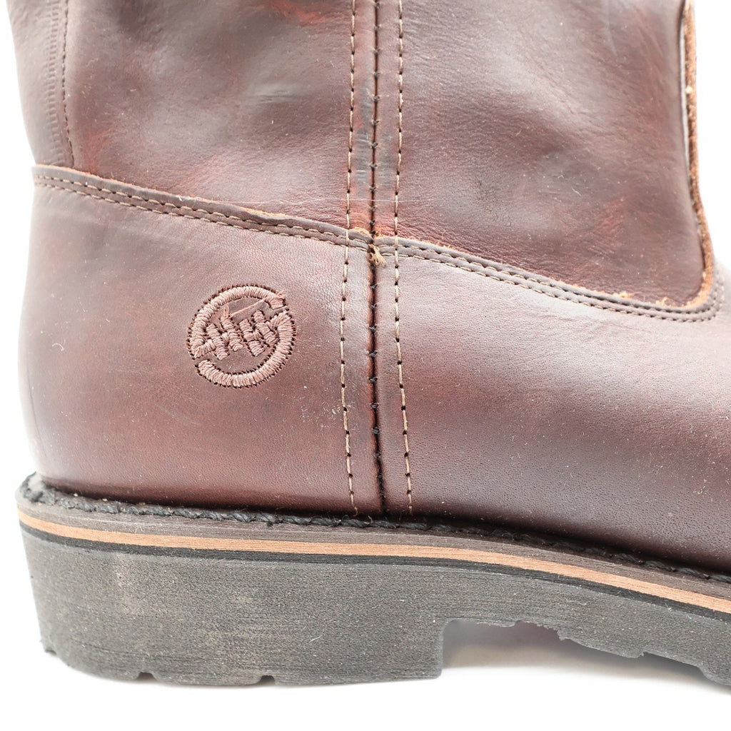 Double-H AG7 Ranchwell EH 3730 Boots Mens 13 D Brown Leather NWT Made in USA