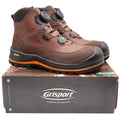 Grisport BOA Wolf Safety Boot Mens 11 Brown Waterproof Vibram Composite Toe 6"
