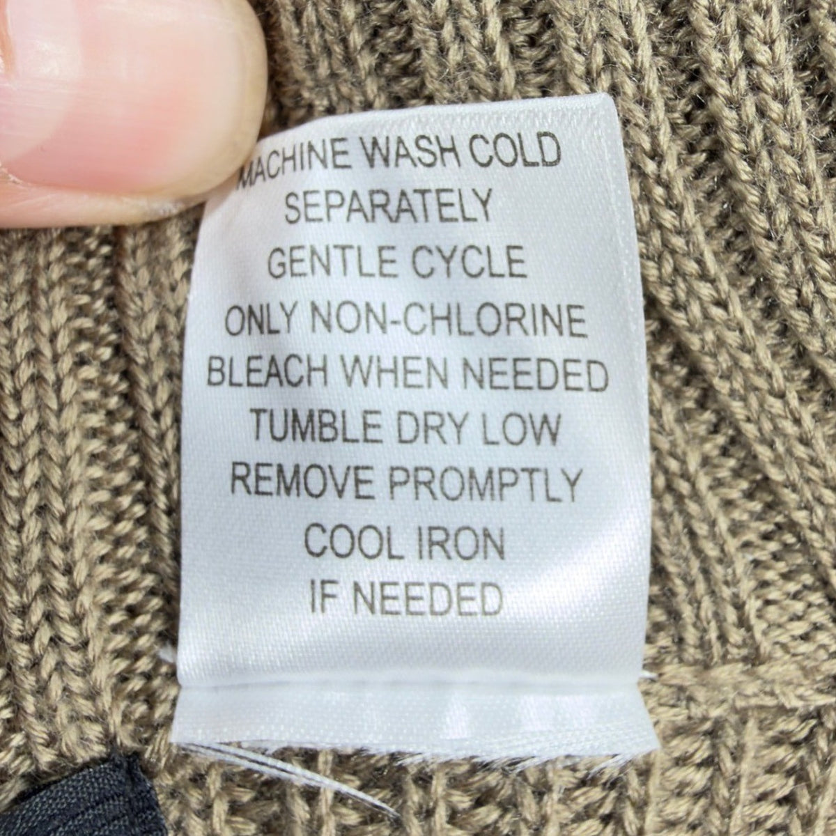 Cellinni 1/4 Zip Sweater Mens Medium Tan Wool Blend NWT Tactical Ribbed - take2supply