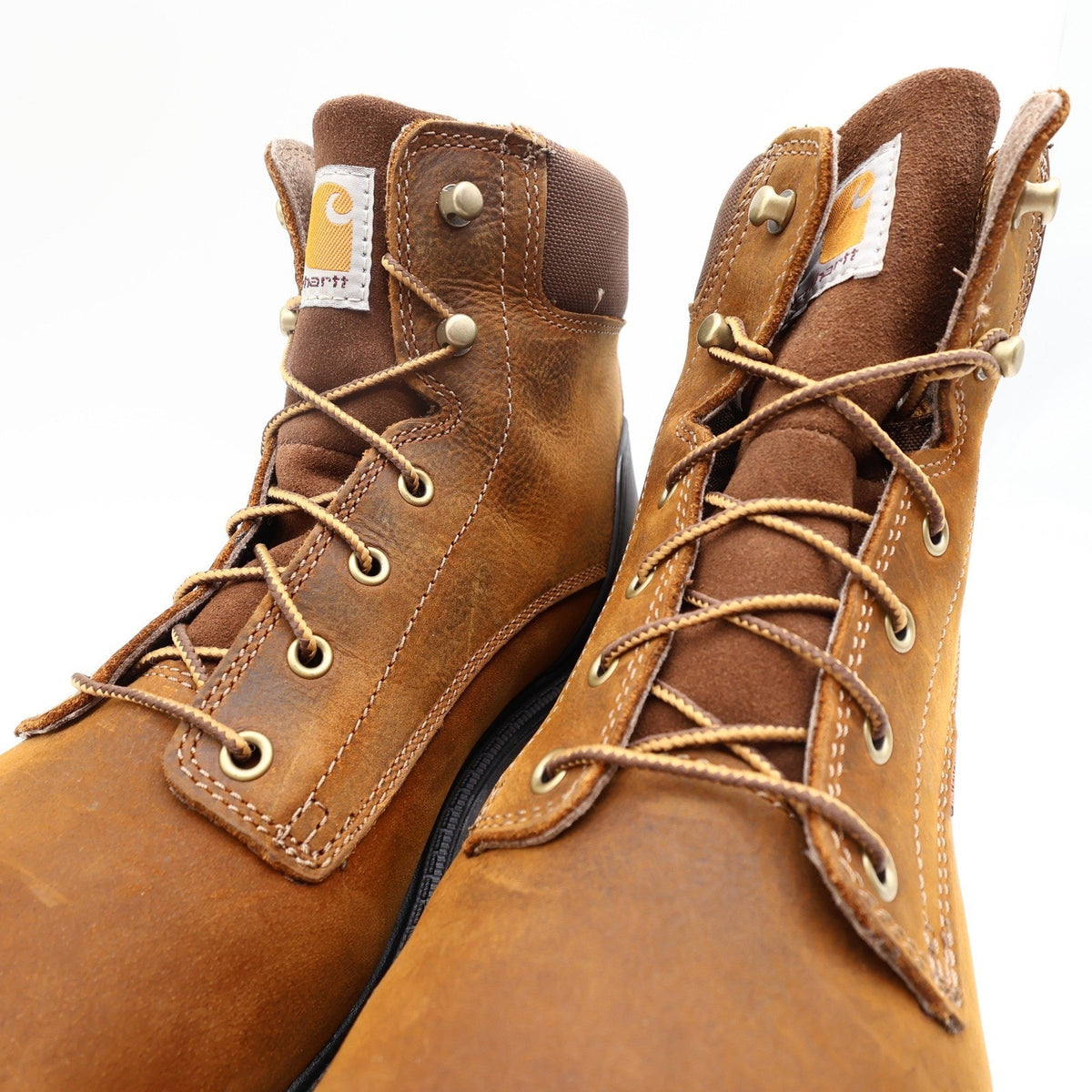 Carhartt Modern Ironwood Work Boots Mens 12 M Brown Leather Alloy Toe NWT - take2supply