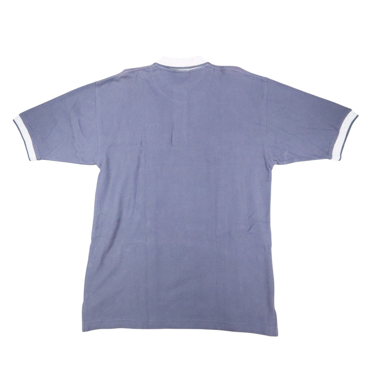 Vintage 90s WinnerMate Navy Cotton Pique Polo Shirt Men's Medium Deadstock