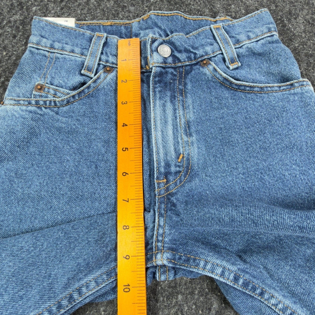 Levi's 550 Relaxed Fit Denim Shorts Mens 28 Blue Cotton Modern Excellent