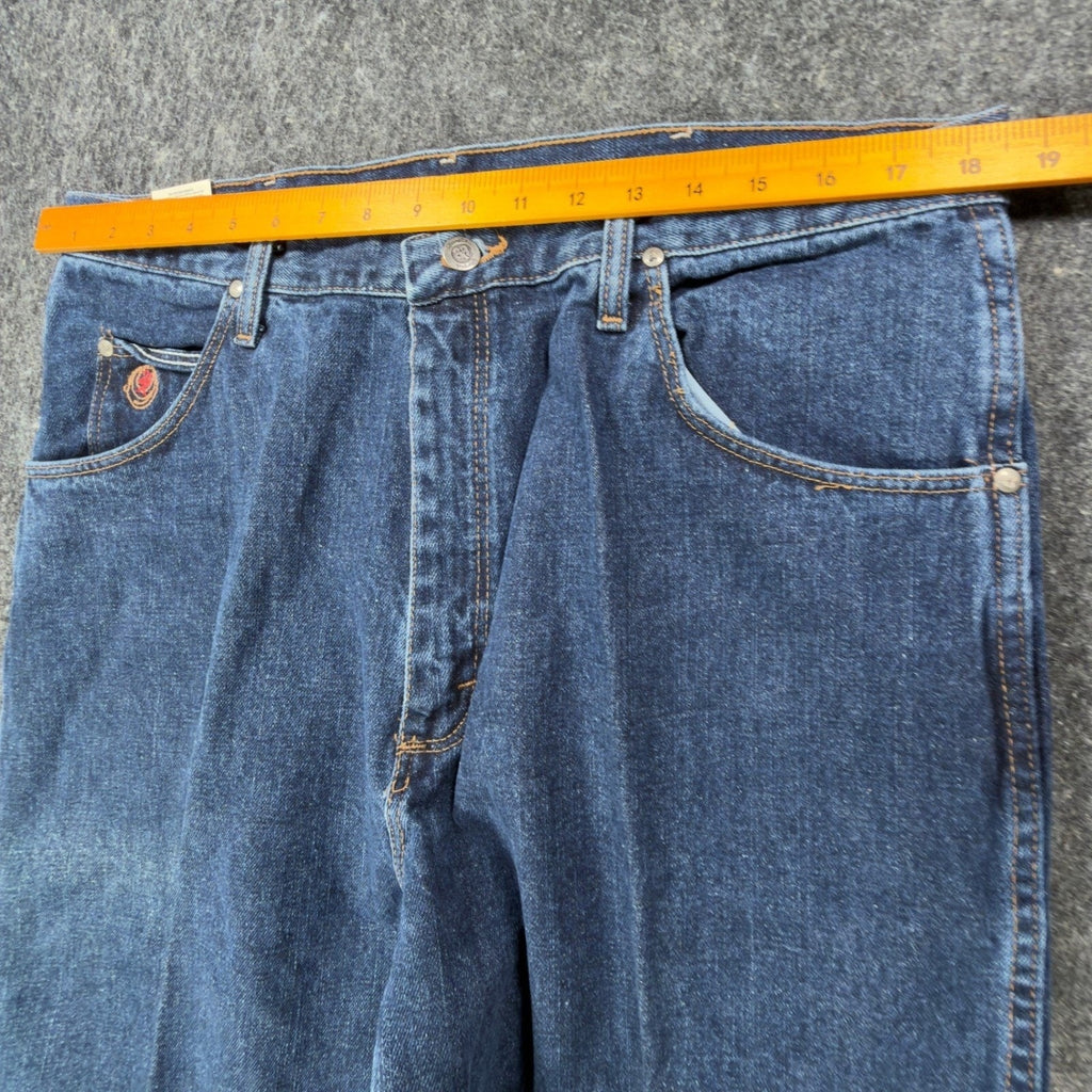 Wrangler Y2K 20X Relaxed Fit Jeans Mens 38x32 Blue Cotton Denim NWT USA