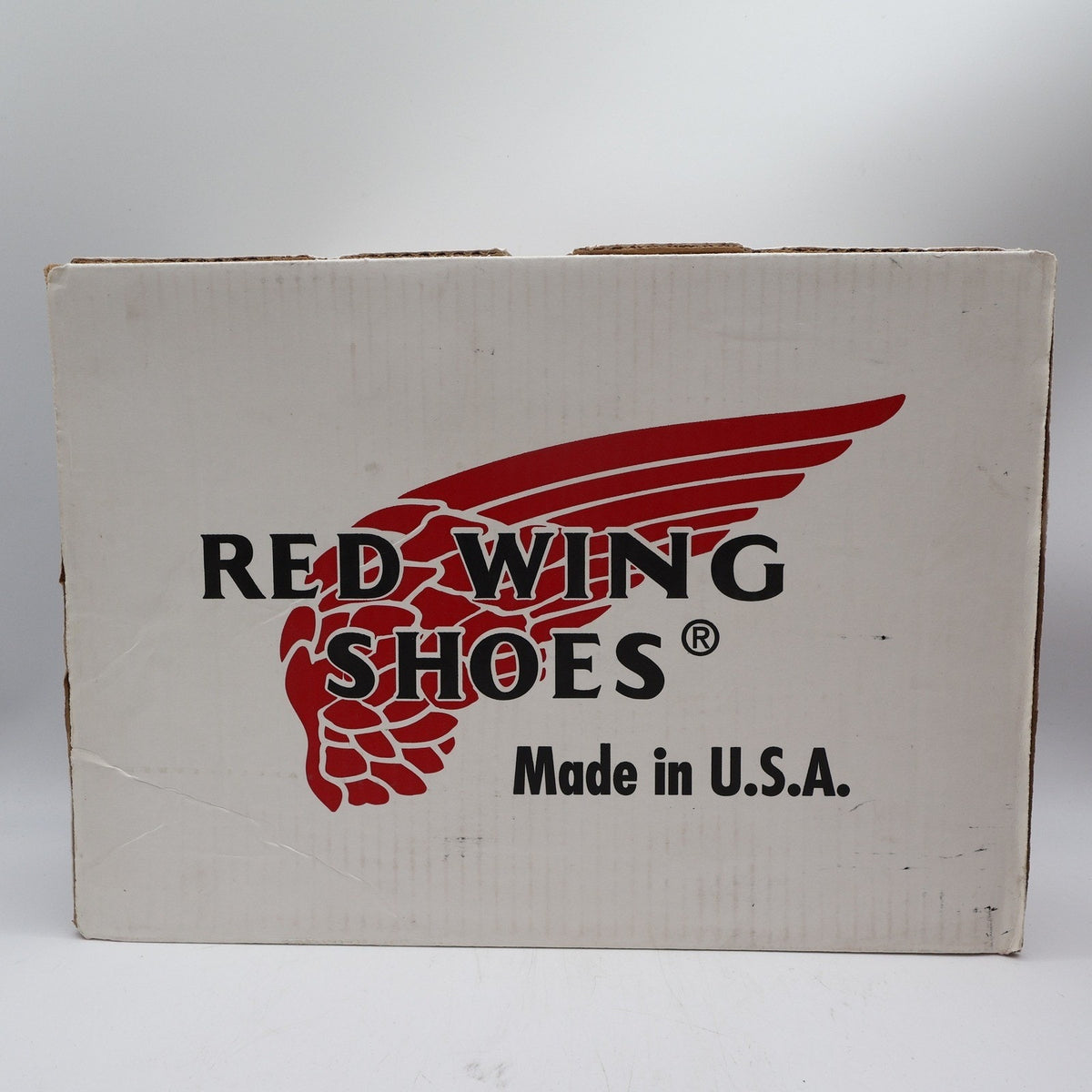 Red Wing 942 Comfort Force Boots Mens 9.5 D Tan Leather Deadstock NWT USA Made