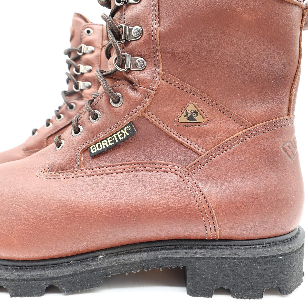 Rocky 6224 Steel Toe Ranger Mens 12 M Brown Leather Gore-Tex Work Boots NWT