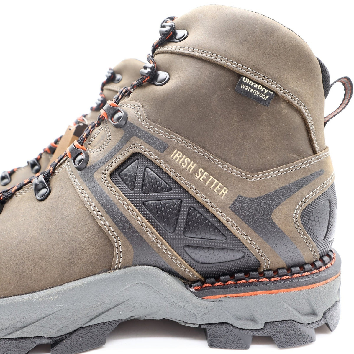 Irish Setter Boots Mens 13 D Crosby Leather Waterproof Safety Toe 83628 NIB