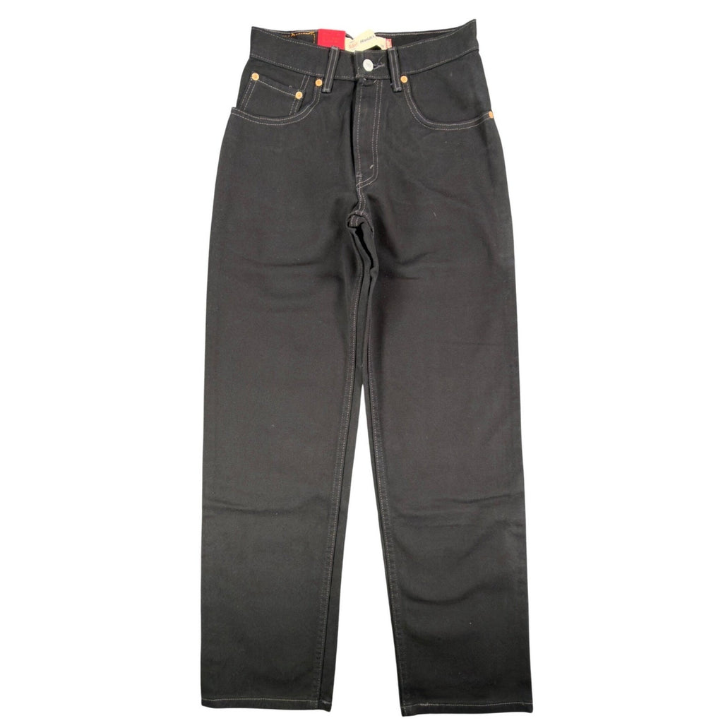 Levi's 550 Y2K Student Relaxed Fit Jeans Boys 27x30 Black Denim NWT Vintage 2004