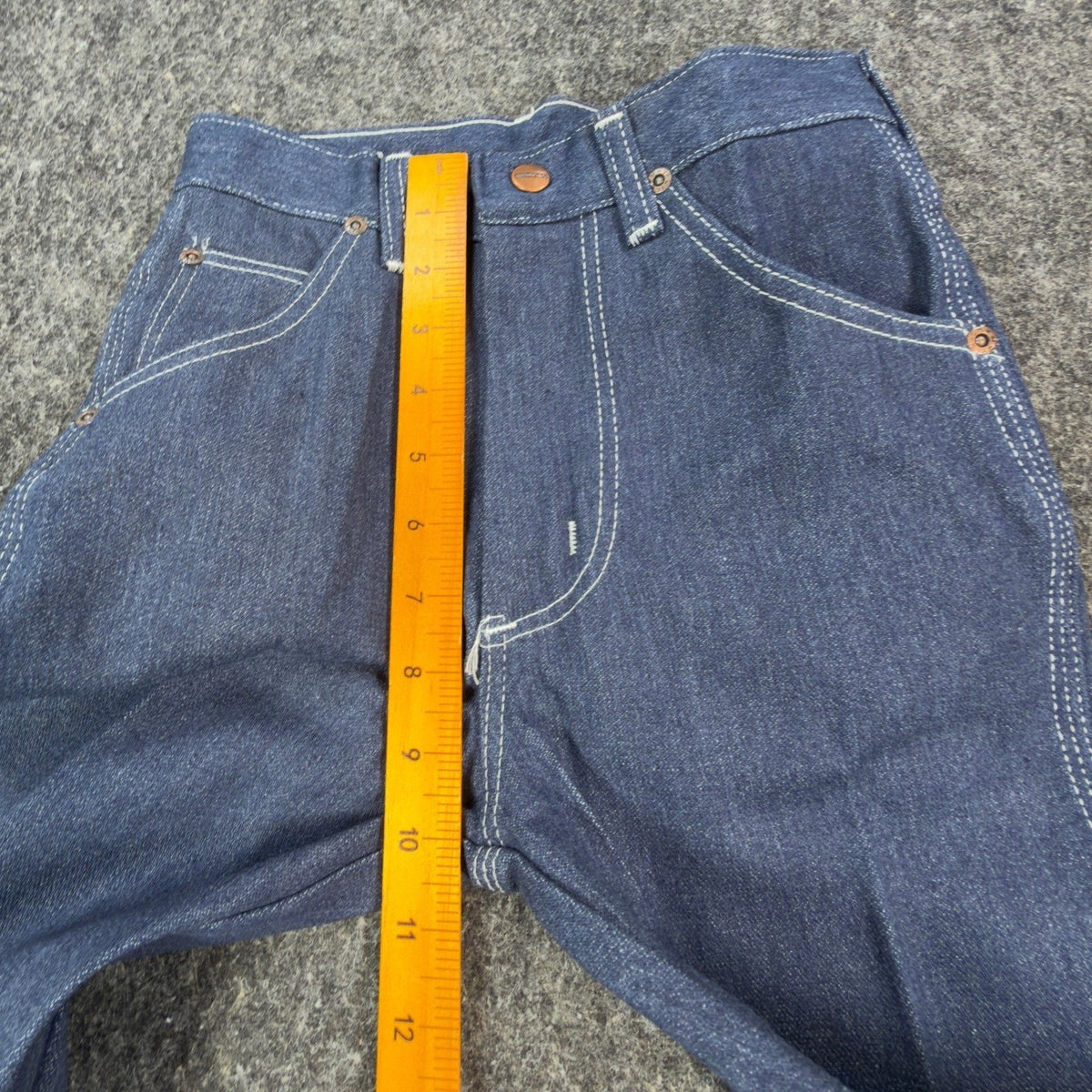 Maverick Vintage 70s Jeans Boys 12 Slim Blue Straight Leg NWT NOS