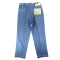 Haggar Y2K BL2K Denim Pants Mens 33x30 Blue Cotton Pleated New With Tags