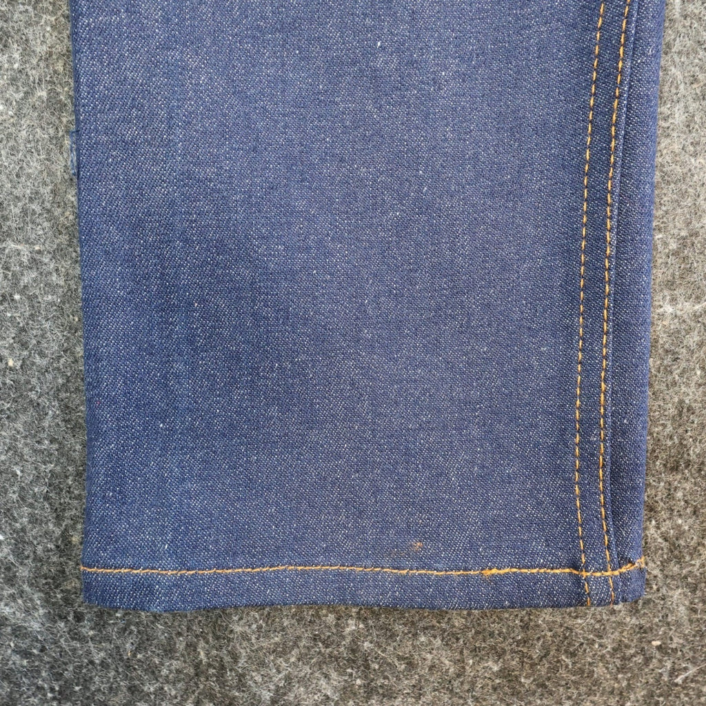 Levi's Vintage 70s Orange Tab Jeans Girls 14 Slim Blue Denim NOS 24x32 - take2supply