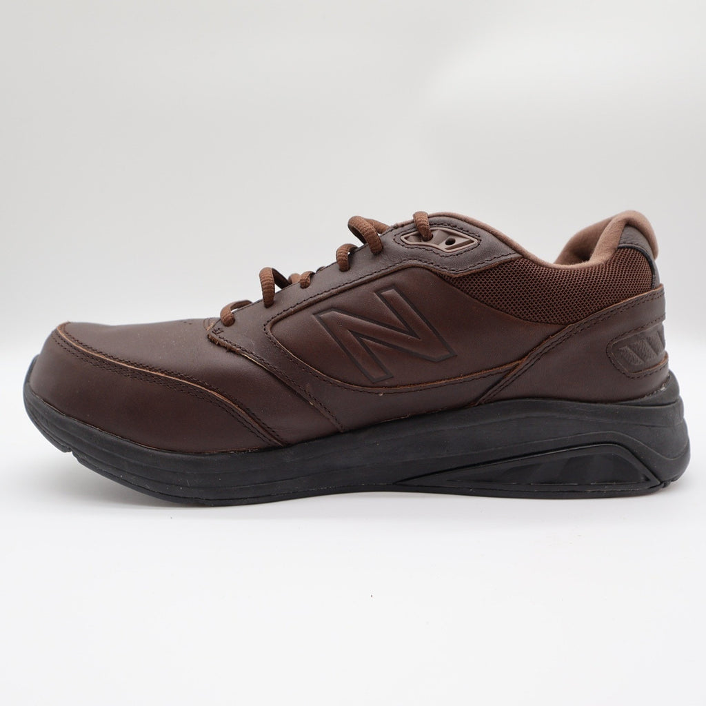 New Balance MW928BR2 Walking Shoes Mens 9.5 D Brown Leather Rollbar Sneakers