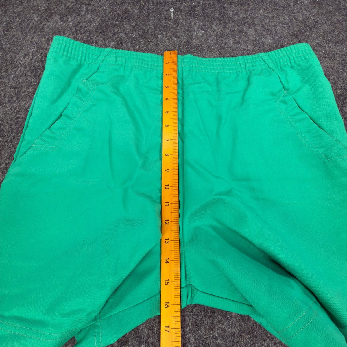 Levi's Vintage 80s Shorts Girls 14 Green Cotton Blend Deadstock NWT USA Made - take2supply