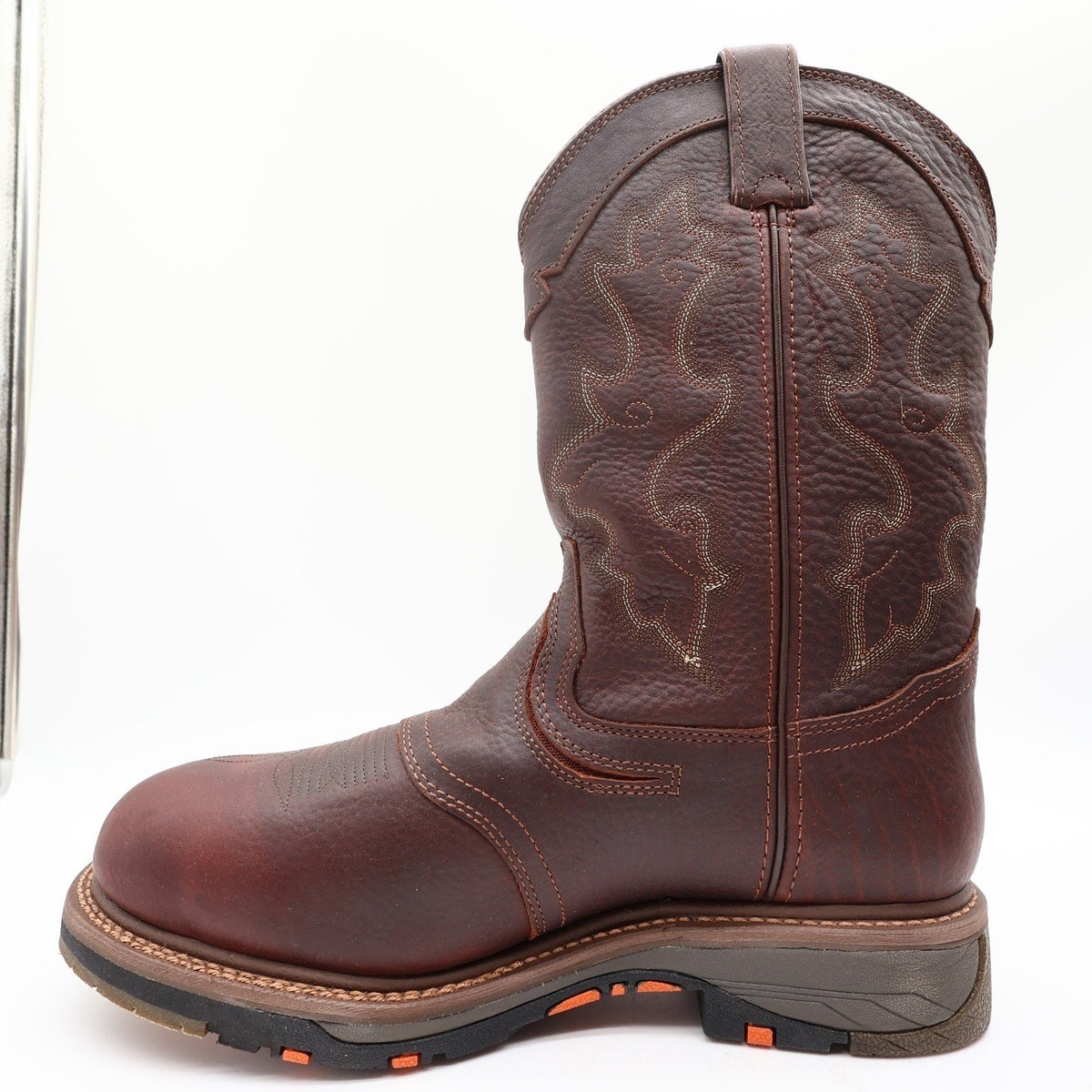 Double-H Roper Work Boots Mens 12 D Brown Leather Composite Toe DH5133 NWT Box