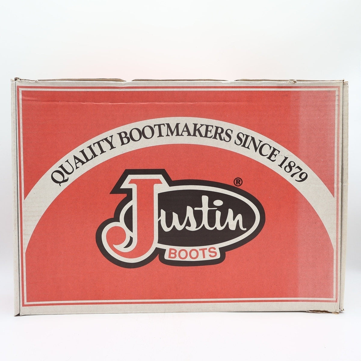 Justin Vintage 1450 Western Cowboy Boots Mens 9 D Tan Brown Leather NIB NWT