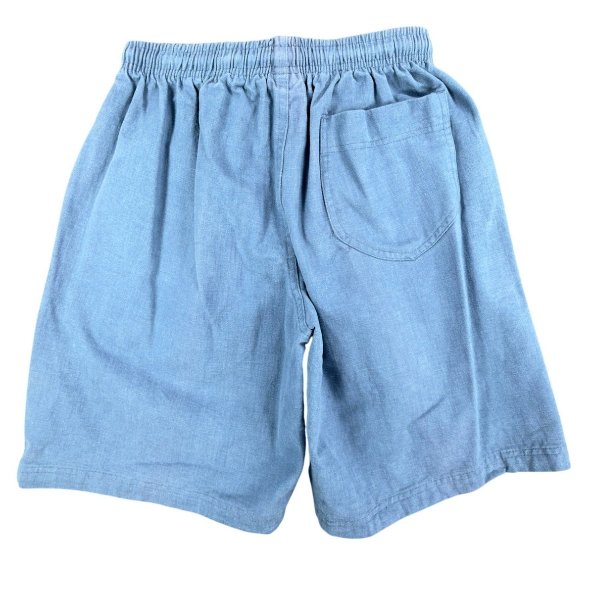 Quiksilver Vintage 90s Silver Edition Shorts Boys XL Blue Cotton NWT - take2supply